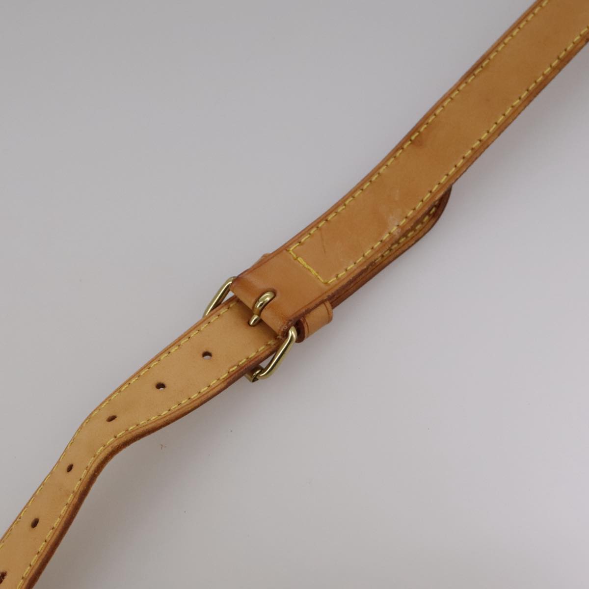 Leather Shoulder Strap with Metal Fittings