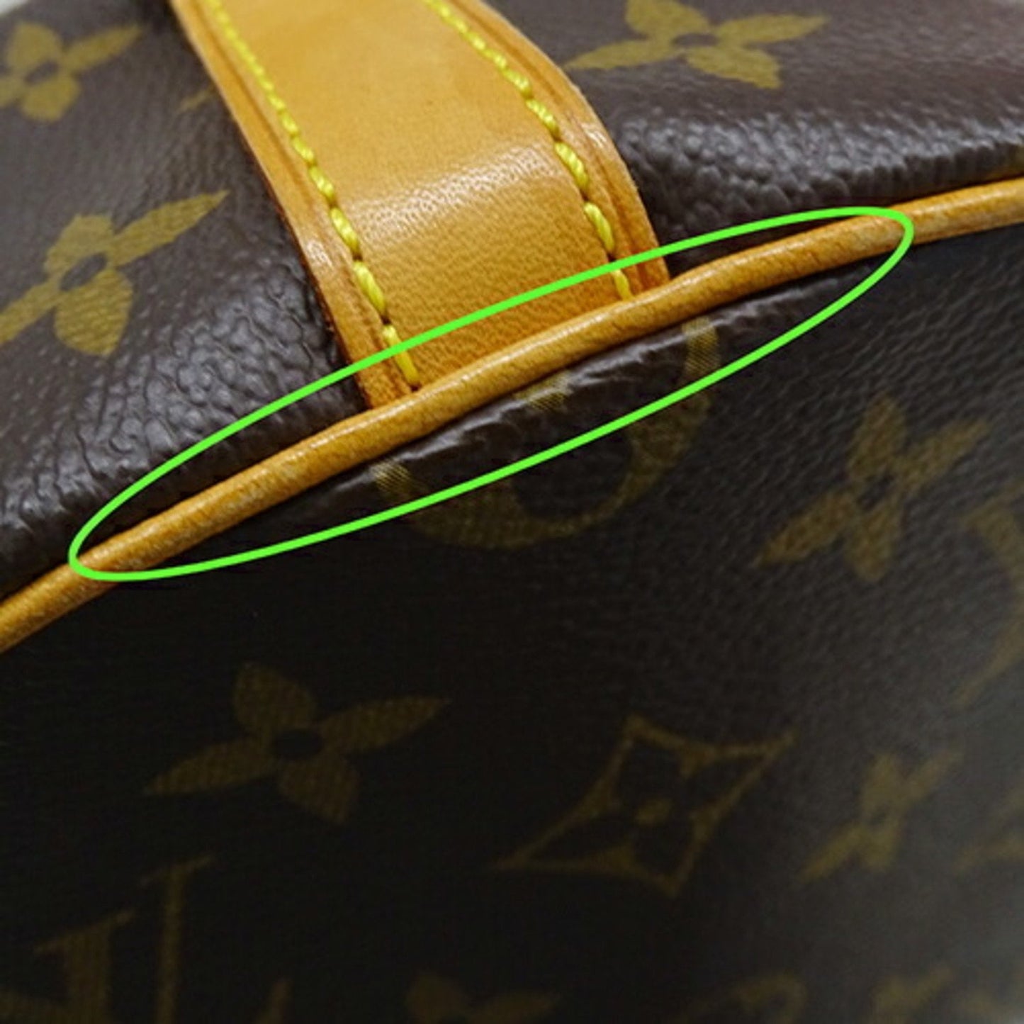 Canvas Tambourine Bag with Slight Scratches and Good Interior
