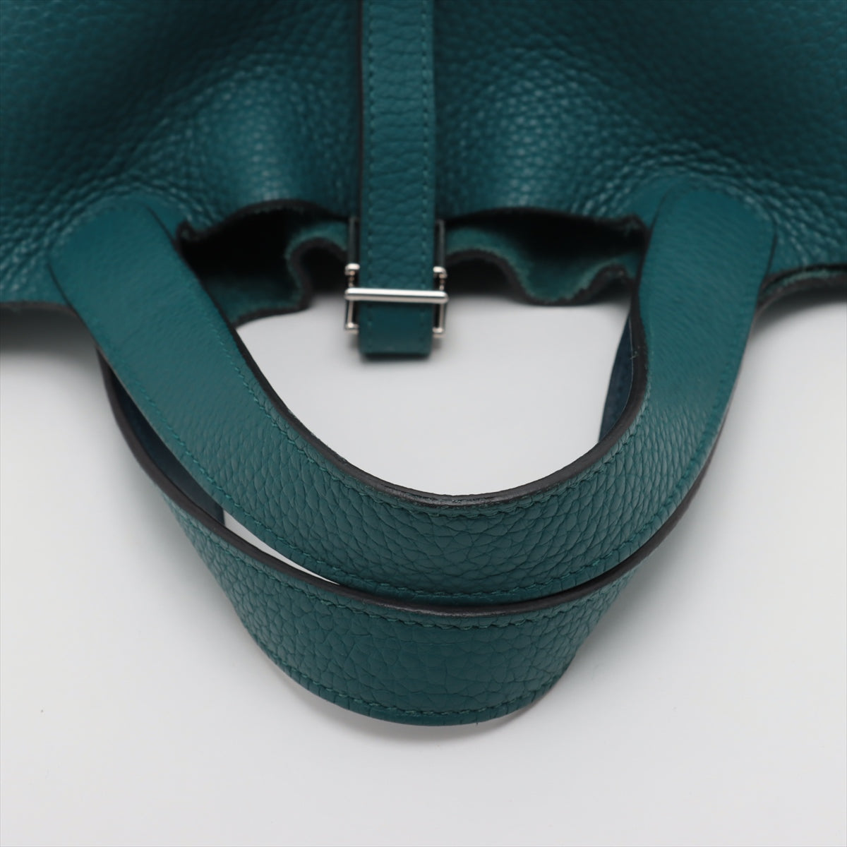 Hermes Picotin Lock Ecla PM  Claimance Swift VerbosphorusÃƒÆ’Ã¢â‚¬â€ Blue Wurtmelmer Silver  D2019