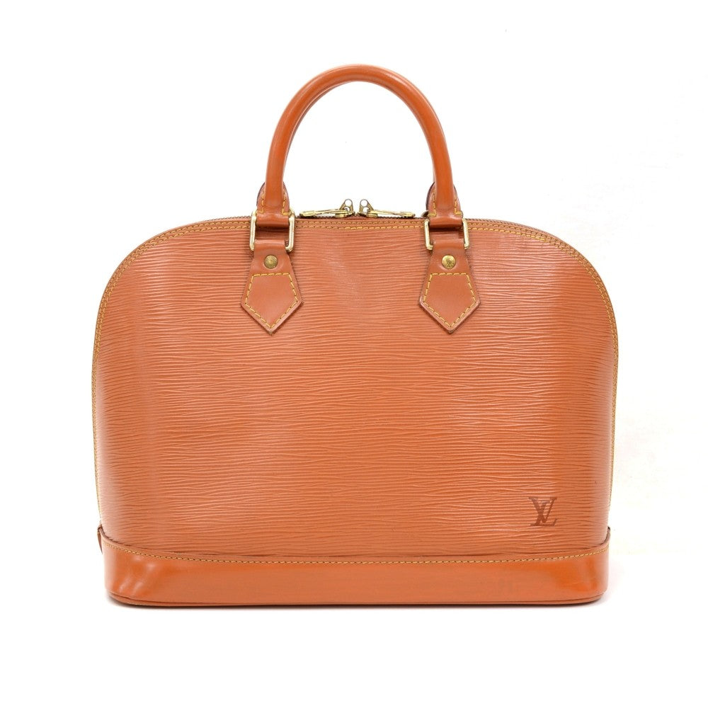 Louis Vuitto Alma Kenyan Fawn Epi Leather Handbag