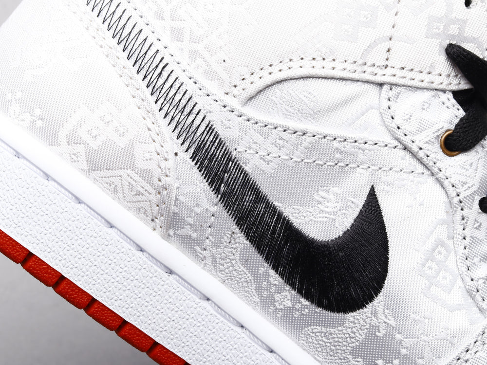 GLM - AJ1 Edison Chen White Silk