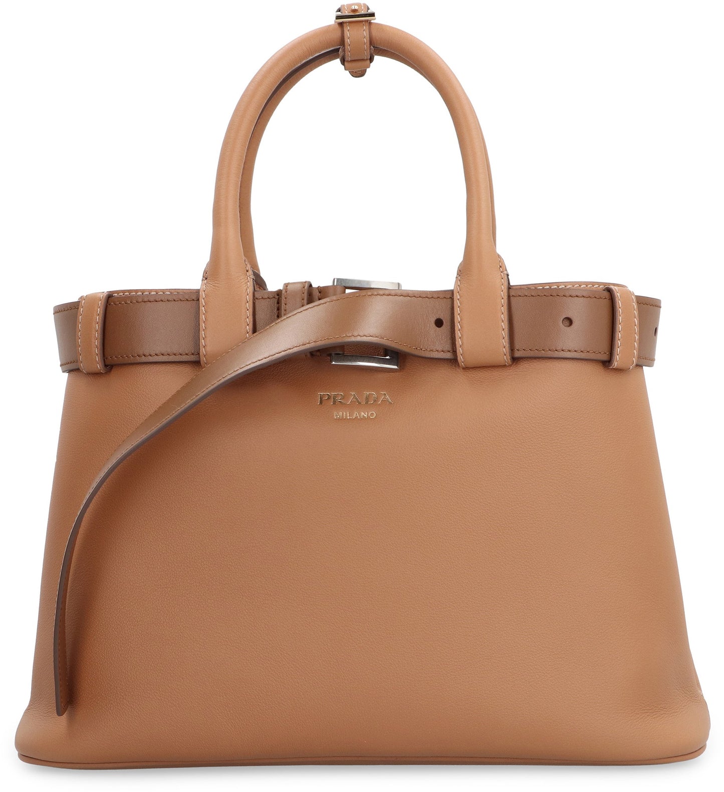 Buckle Leather Bag