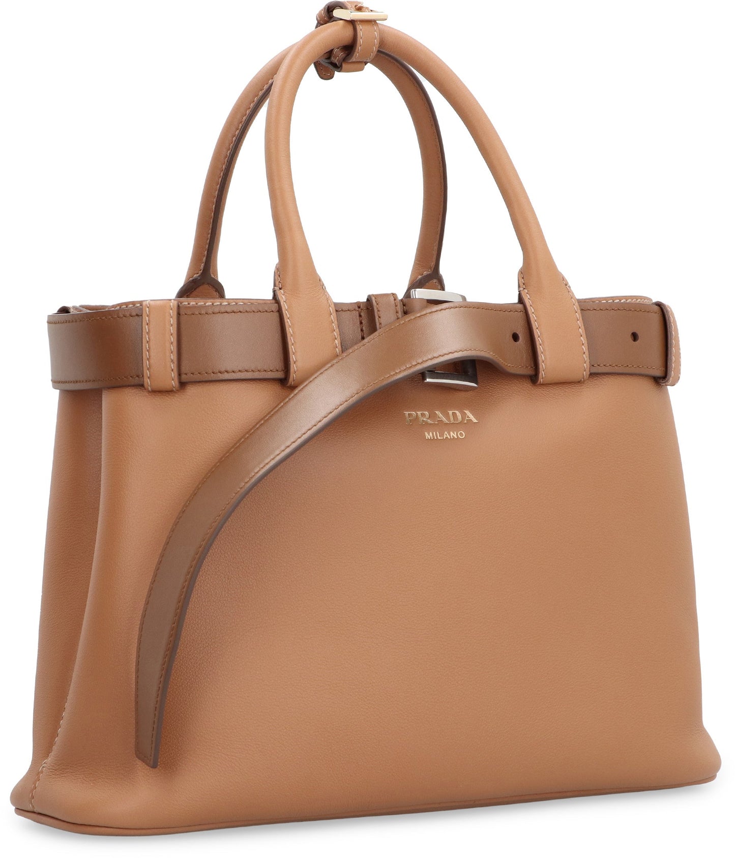 Buckle Leather Bag
