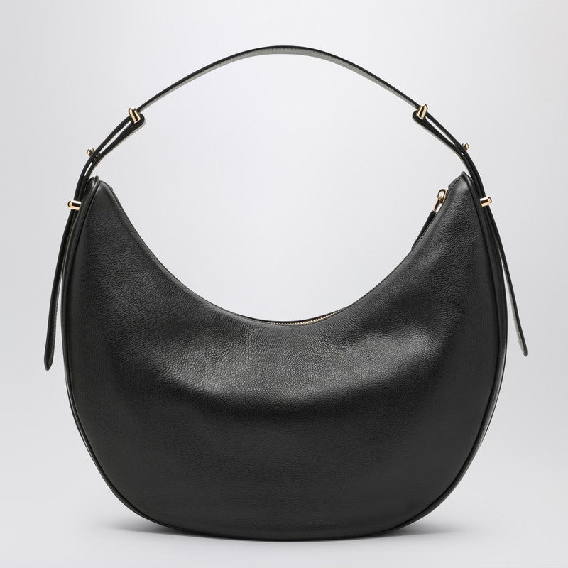Prada Prada ArquÃƒÆ’Ã‚Â© Black Large Leather Shoulder Bag Women