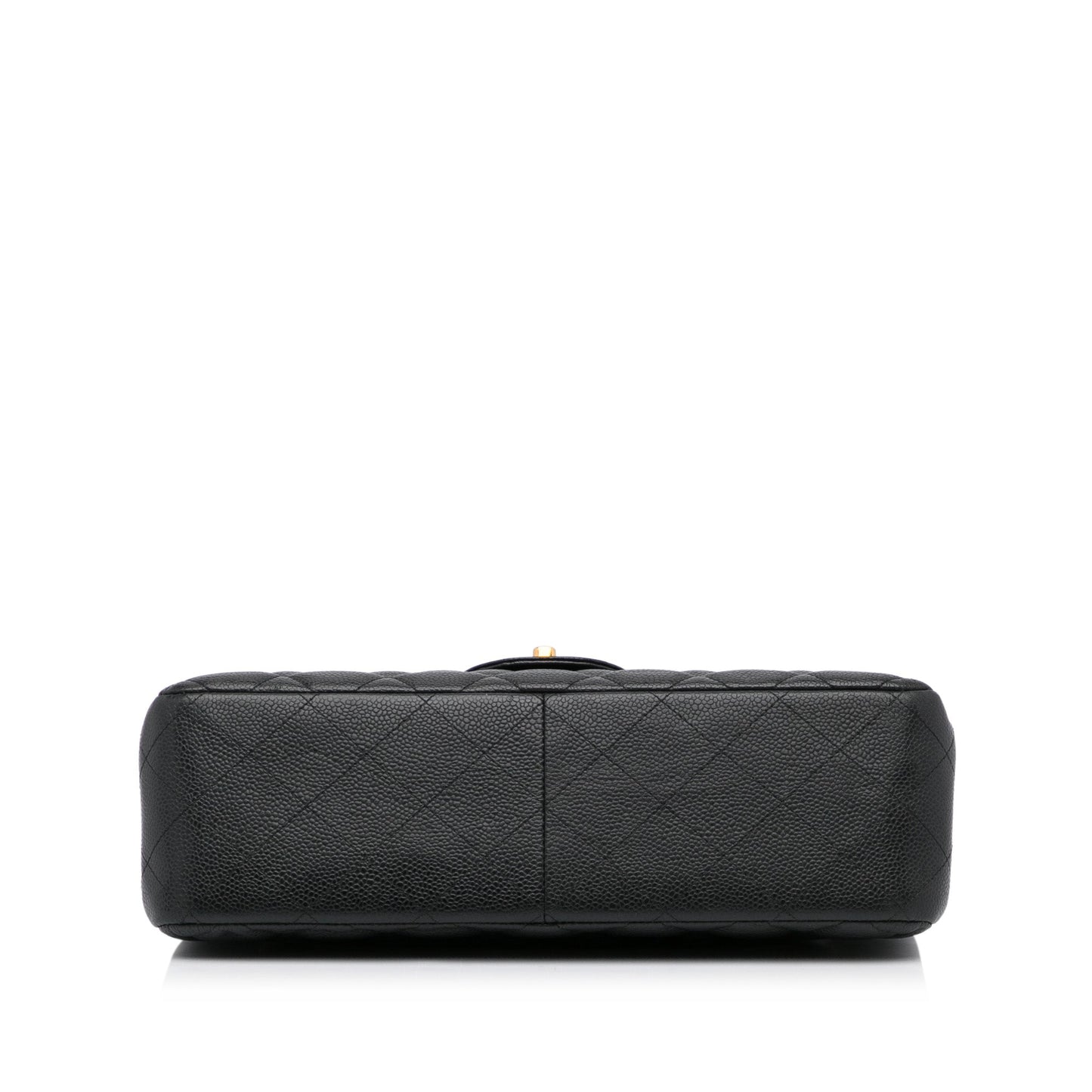Chanel Classic Double Flap Jumbo Black Caviar Gold