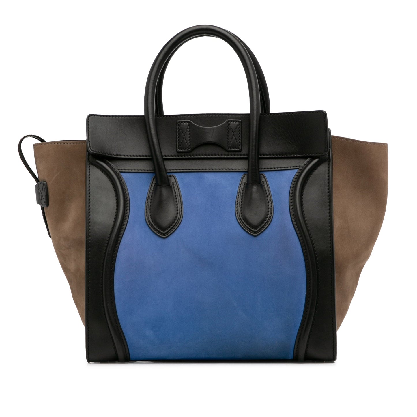 Celine Luggage Mini Tricolor Handbag