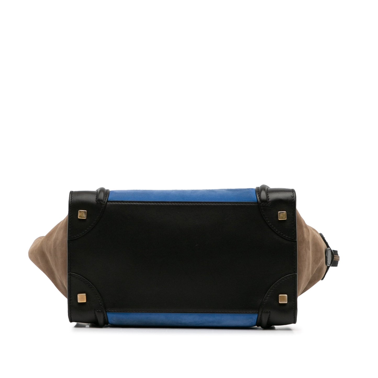 Celine Luggage Mini Tricolor Handbag