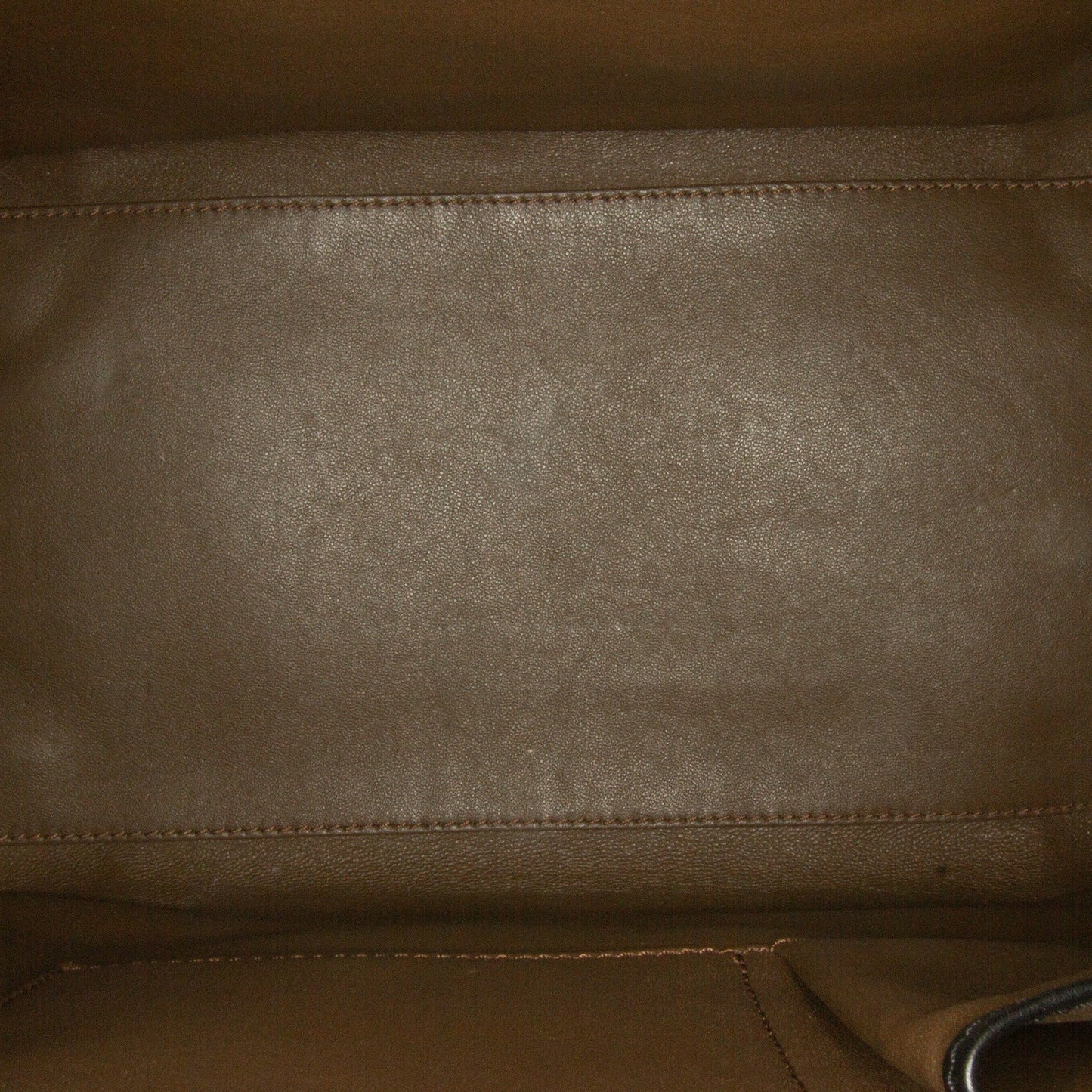 Celine Luggage Mini Tricolor Handbag