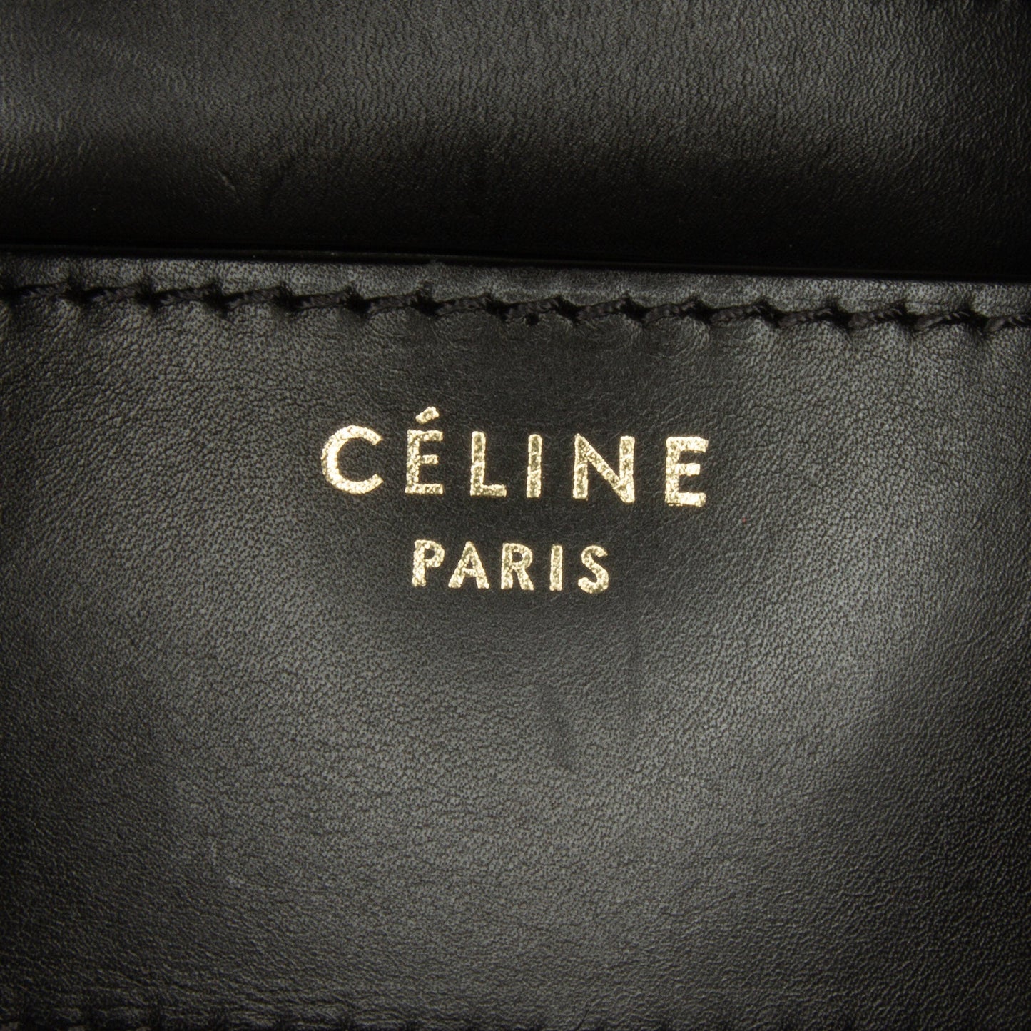 Celine Luggage Mini Tricolor Handbag