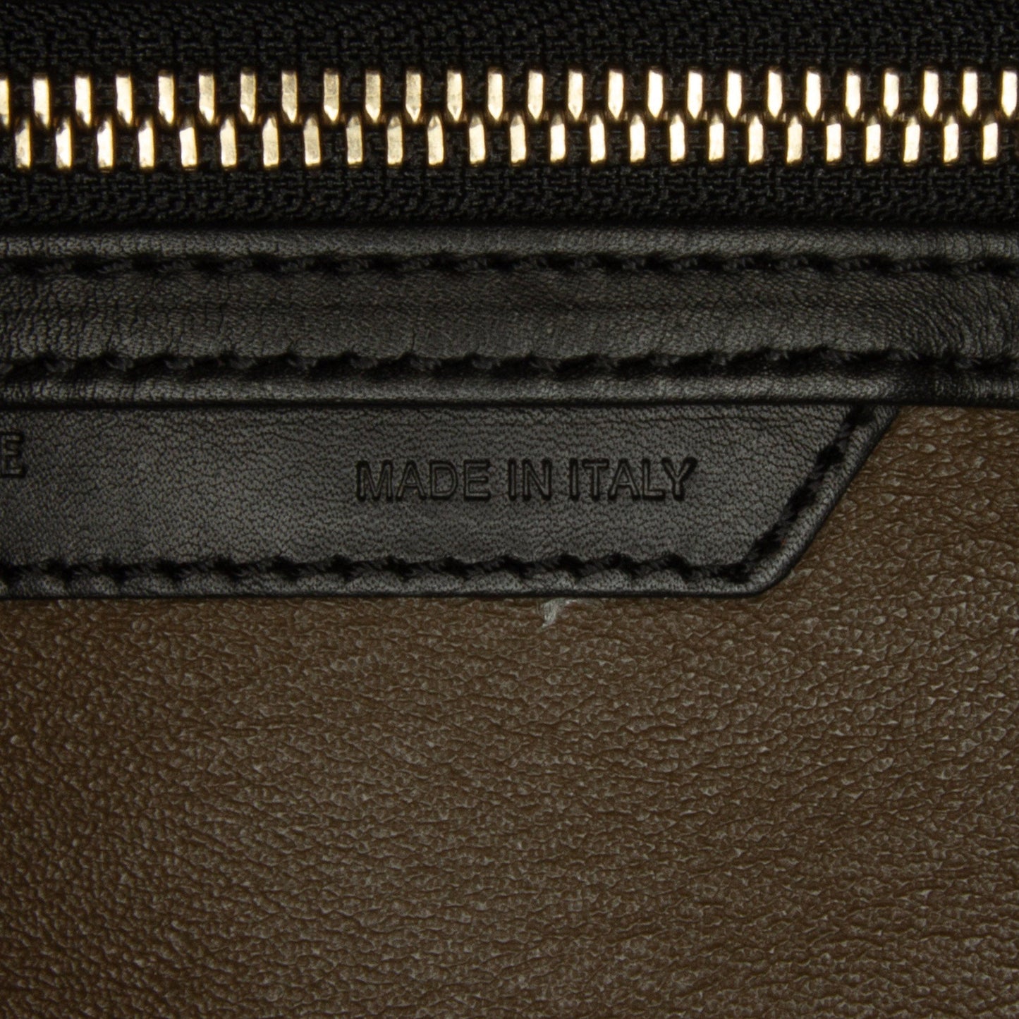 Celine Luggage Mini Tricolor Handbag