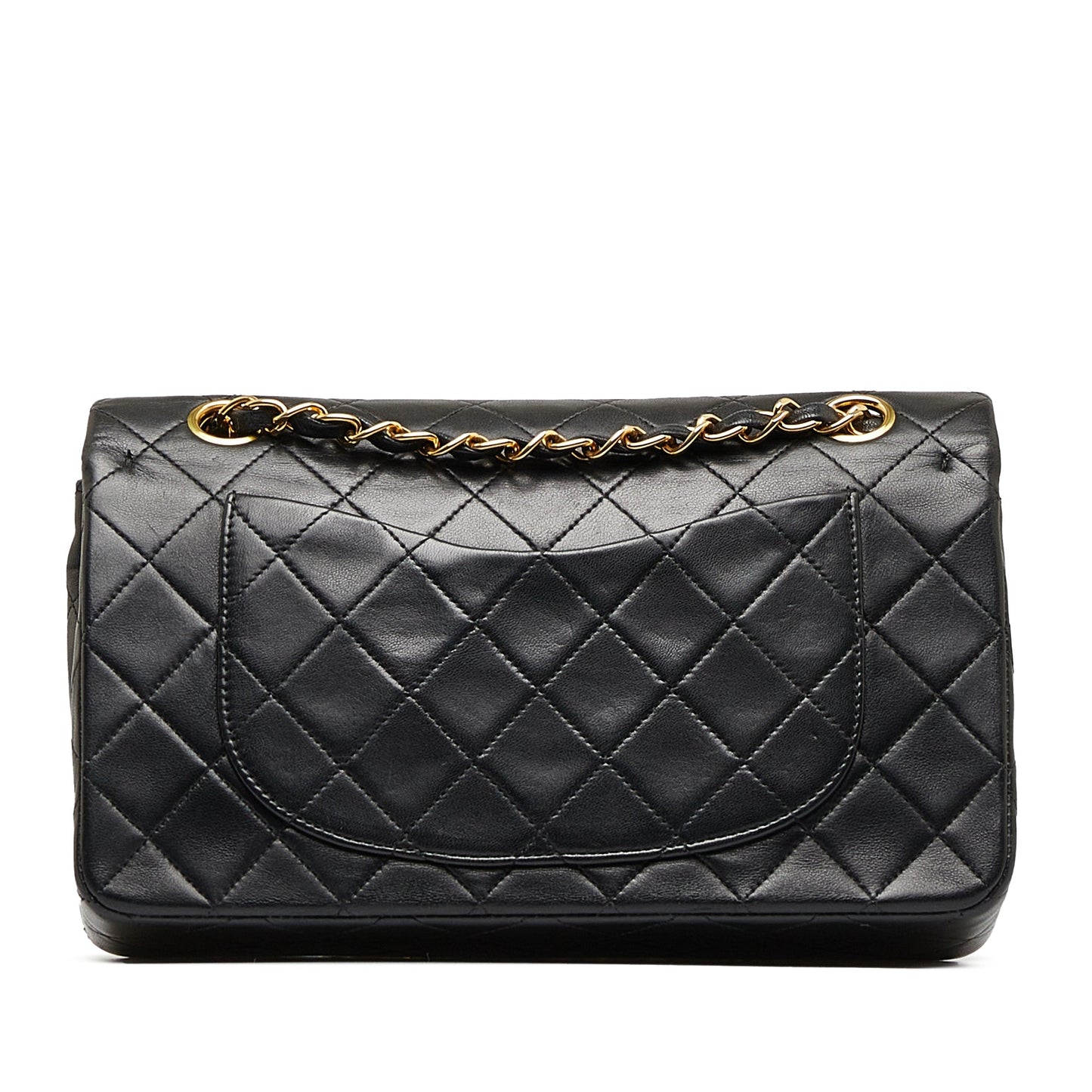Chanel Classic Double Flap Small Black Lambskin Gold
