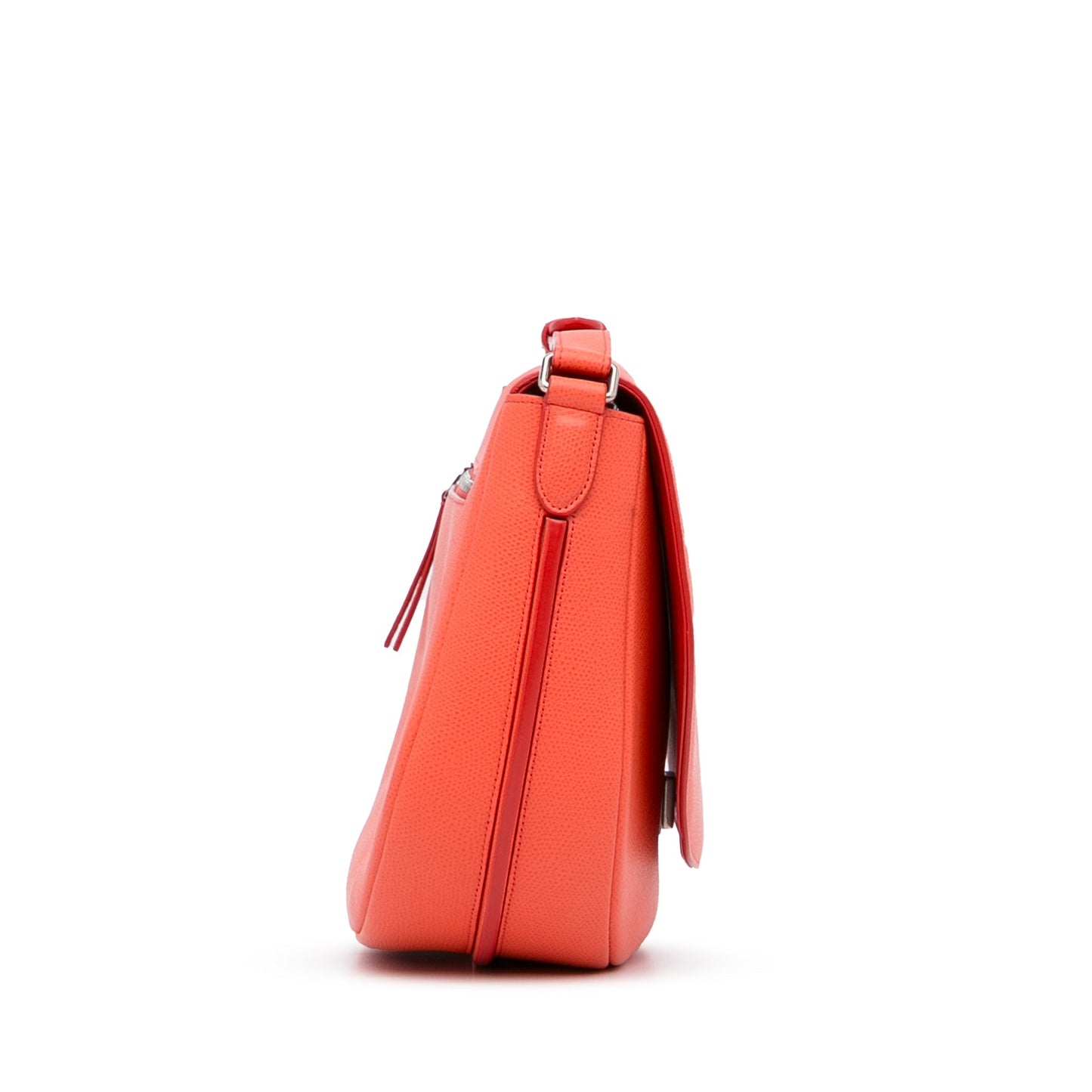 Celine Trotteur Orange Leather