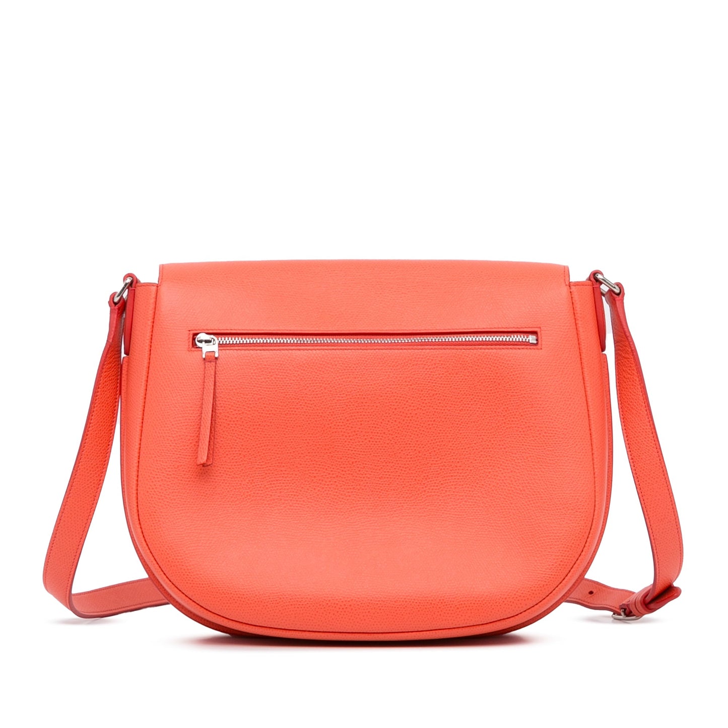 Celine Trotteur Orange Leather