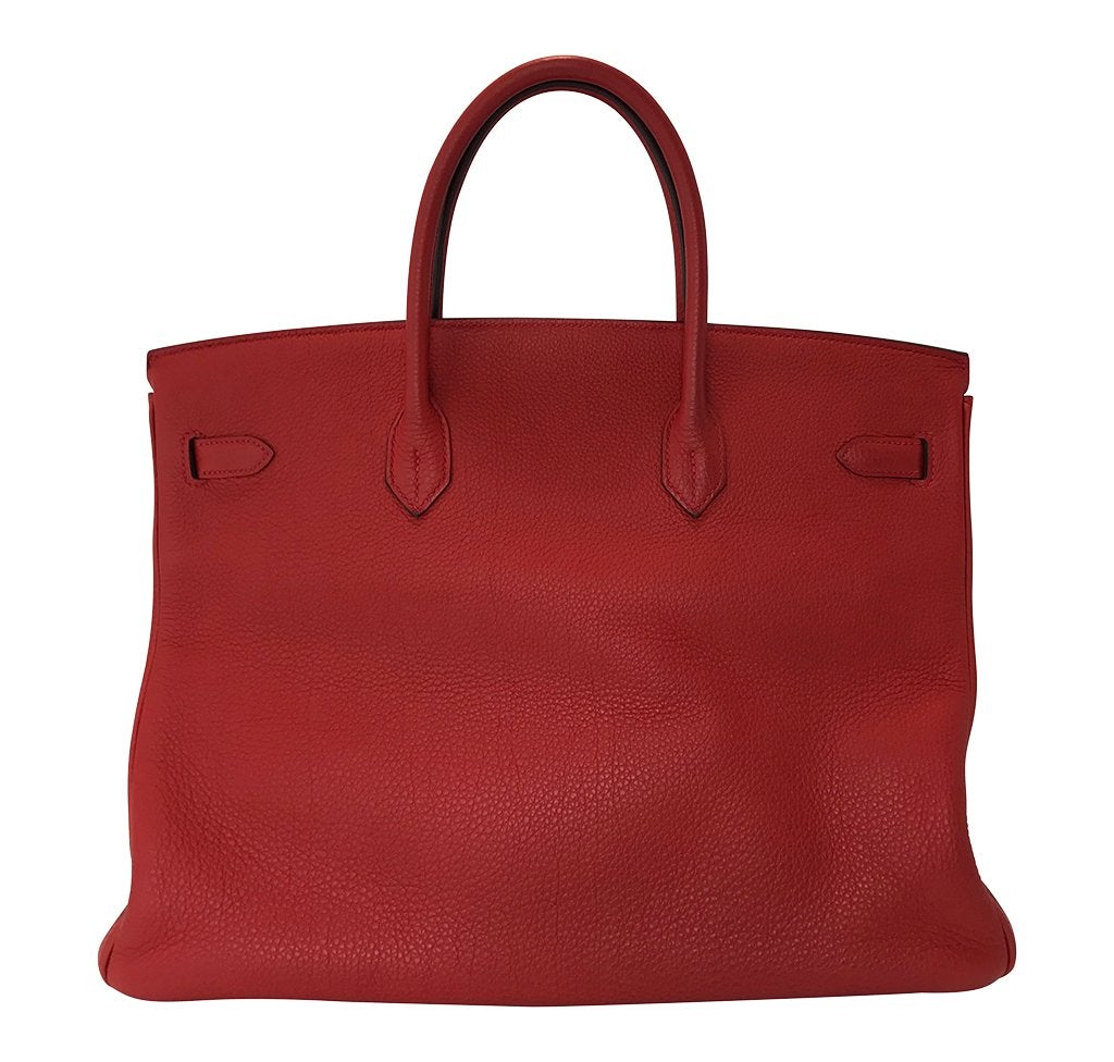 HermÃƒÆ’Ã‚Â¨s Birkin 40 Geranium Togo Bag