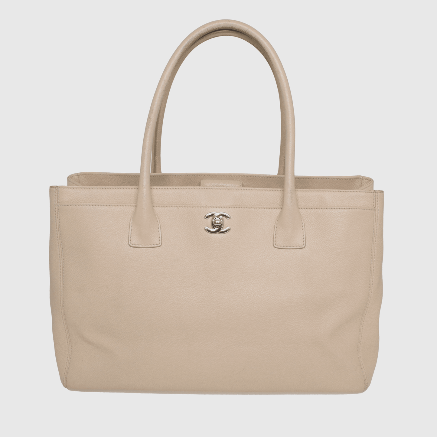 Cream  Executive Cerf Tote Bag