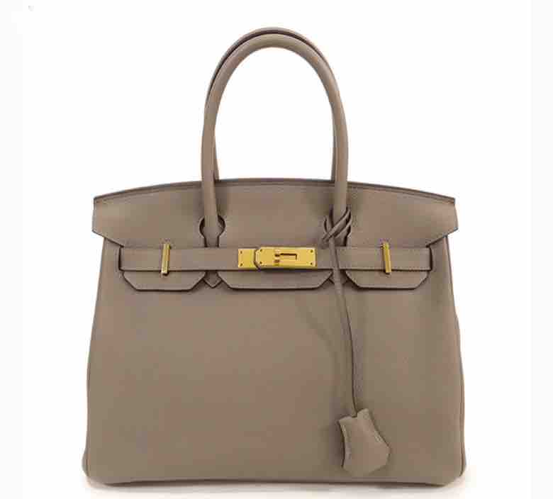 HermÃƒÆ’Ã‚Â¨s Birkin 30 Togo Leather Gris Asphalt C 2018
