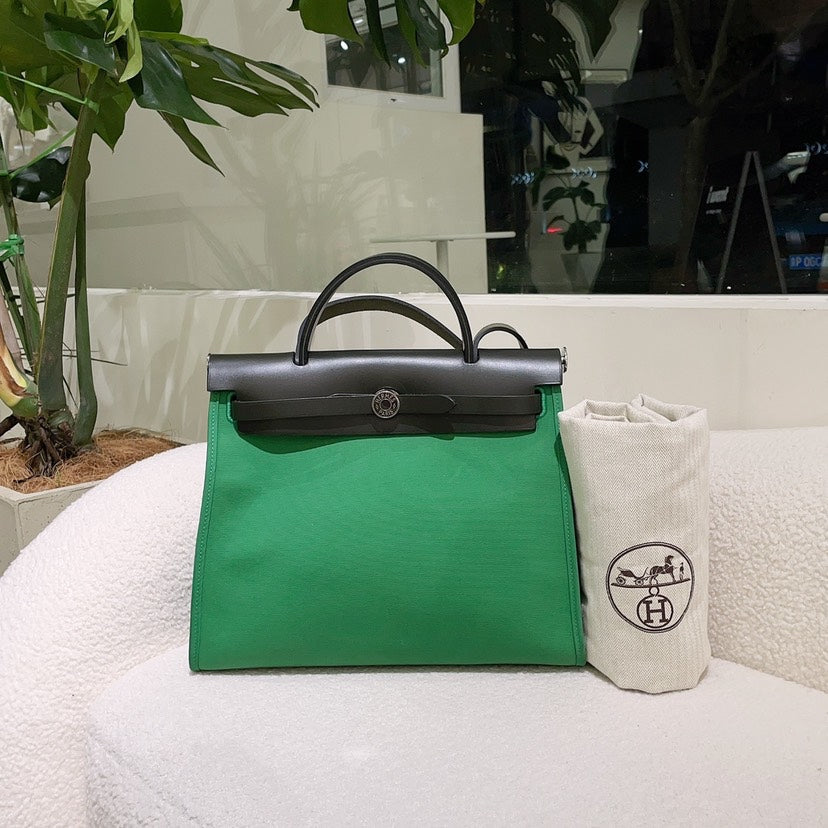 HermÃƒÆ’Ã‚Â¨s Canvas Herbag 31, Green