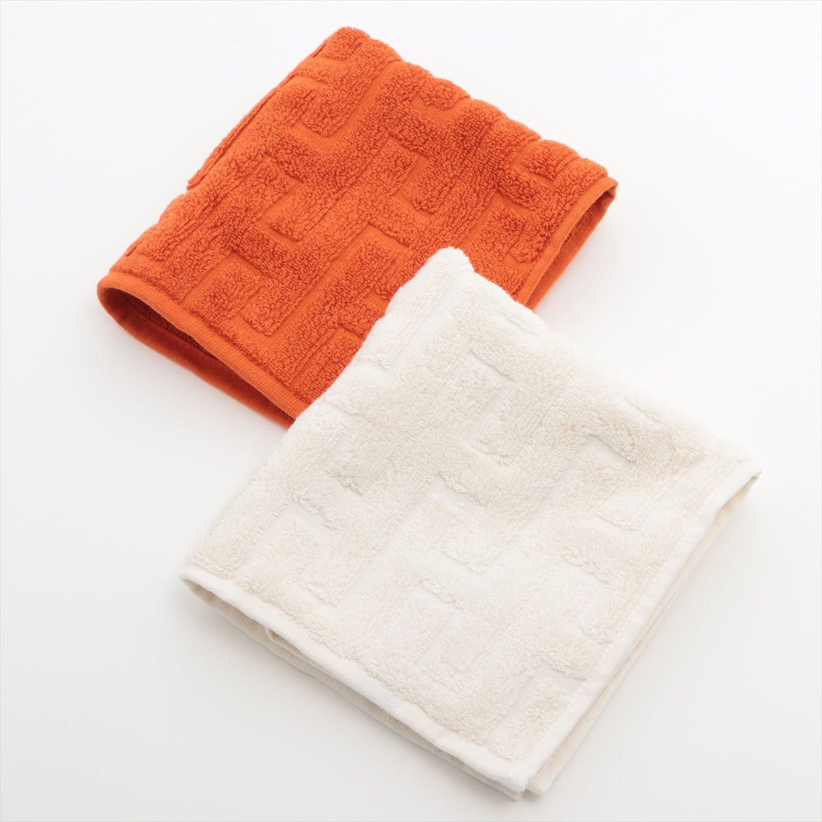HermÃƒÆ’Ã‚Â¨s Hand Towel Set White & Orange