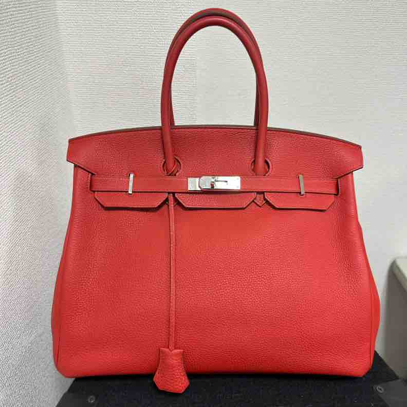 HermÃƒÆ’Ã‚Â¨s Birkin 35 Togo Leather Vermillion T 2015ÃƒÂ¯Ã‚Â¼Ã‹â€ 
