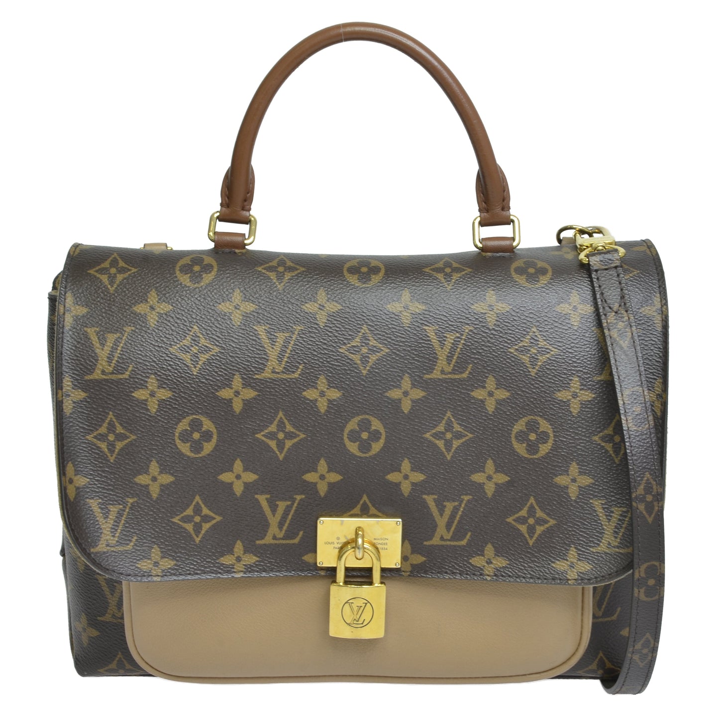 Brown Monogram Marignan Handle Bag