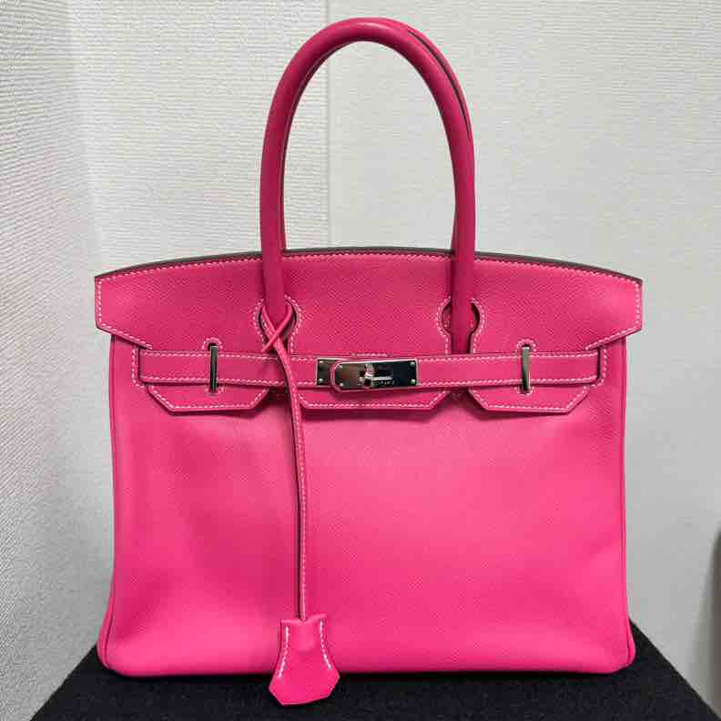 HermÃƒÆ’Ã‚Â¨s Birkin 30 Epsom Leather Rose Tyrian