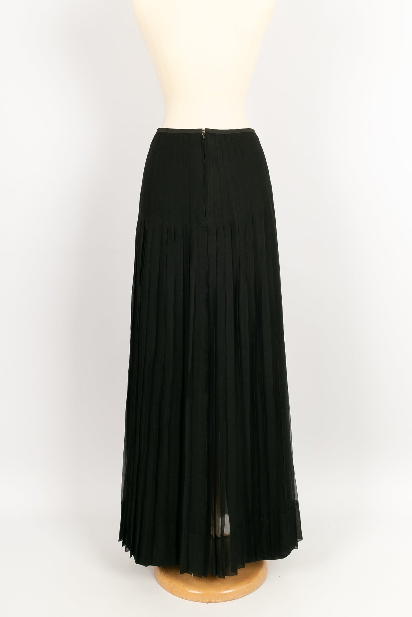 Jupe en soie Haute Couture