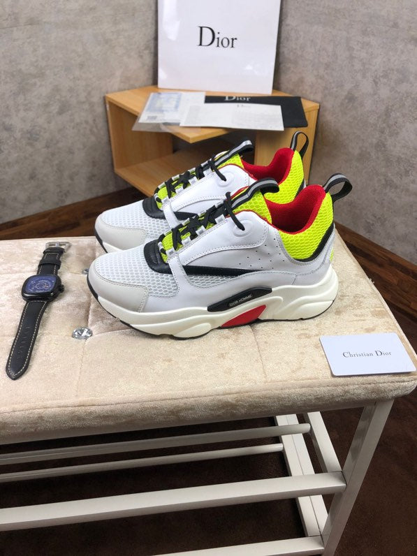 GLM - DIR B22 White And Yellow Sneaker