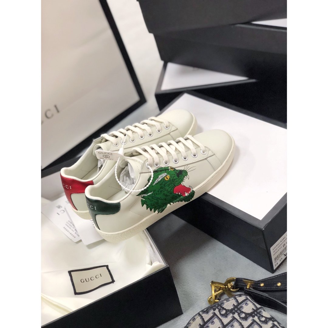 GLM-GCI  Ace Mystic  dragon  White Sneaker 101
