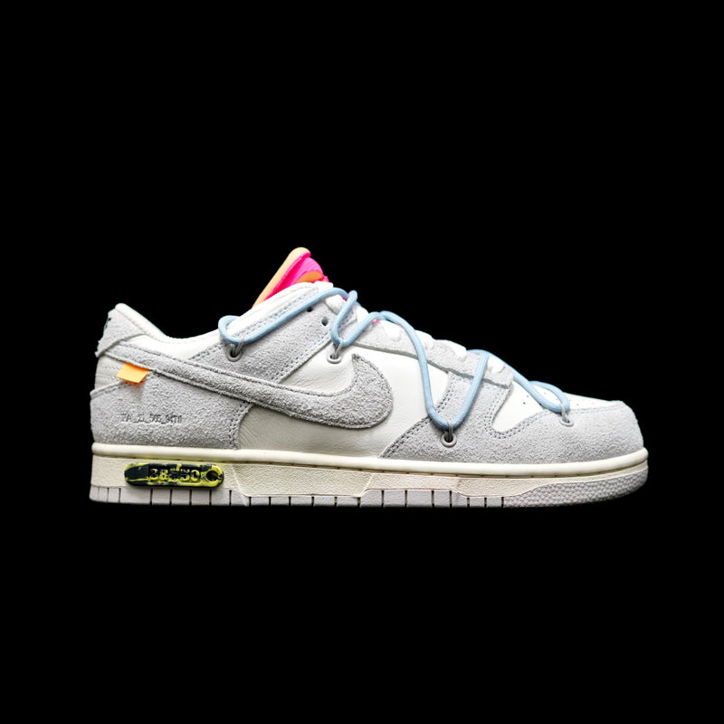 GLM - OW x Dunk (NO.38) light blue shoelace pink buckle