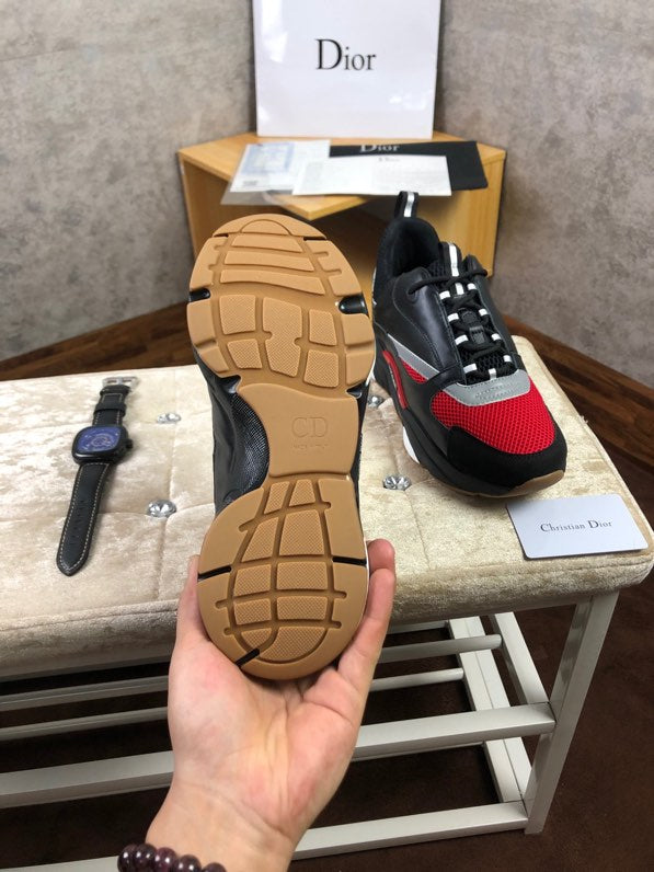 GLM - DIR B22 Black And Red Sneaker