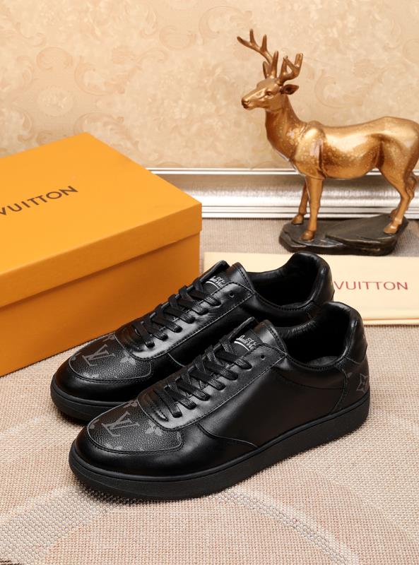 GLM - LUV GLMnogram Denim Black and White Sneaker