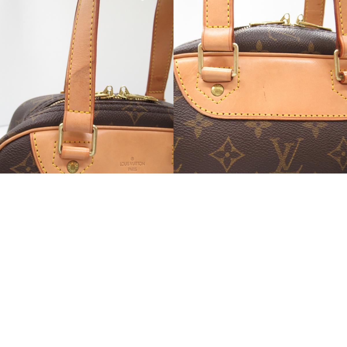 Louis Vuitton Exercise Handbag Handbag PVC ted Canvas Monogram  Brown M41450