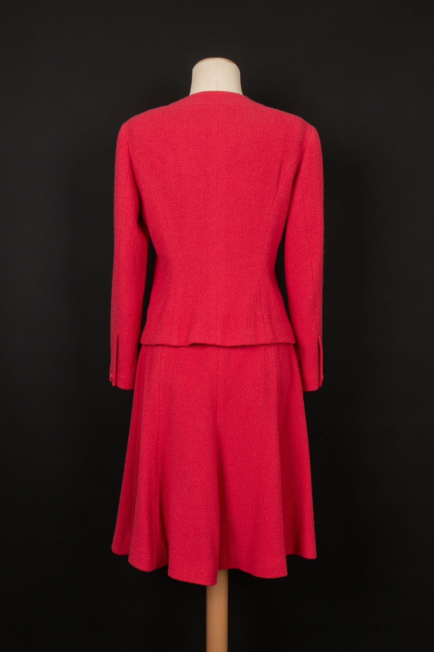 Ensemble tailleur rose Chanel