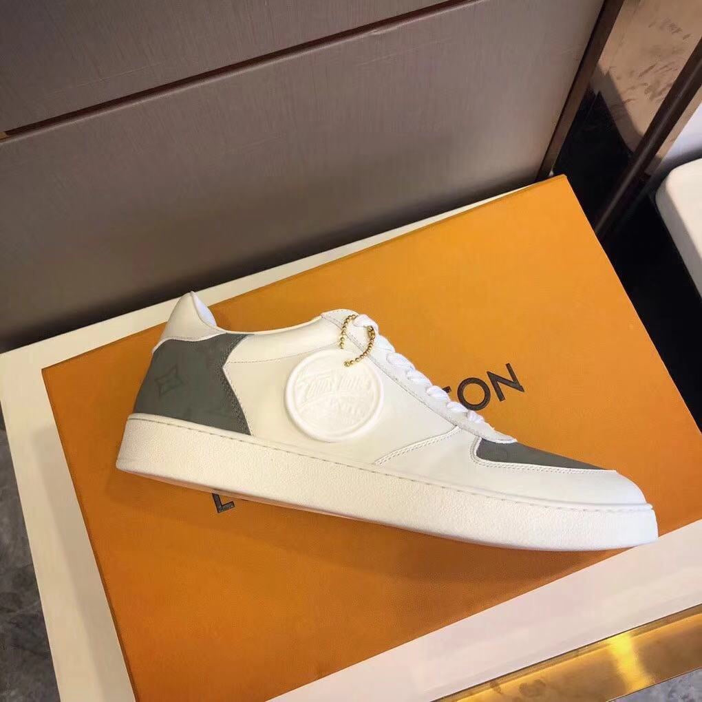 GLM - LUV Rivoli Low Gray White Sneaker