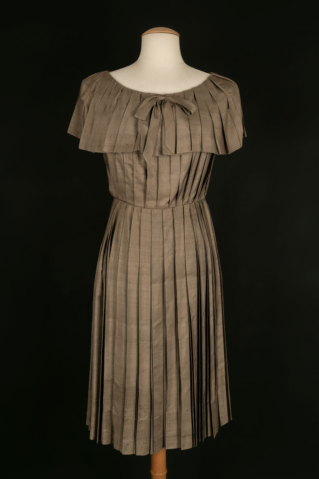 Robe en soie Revillon