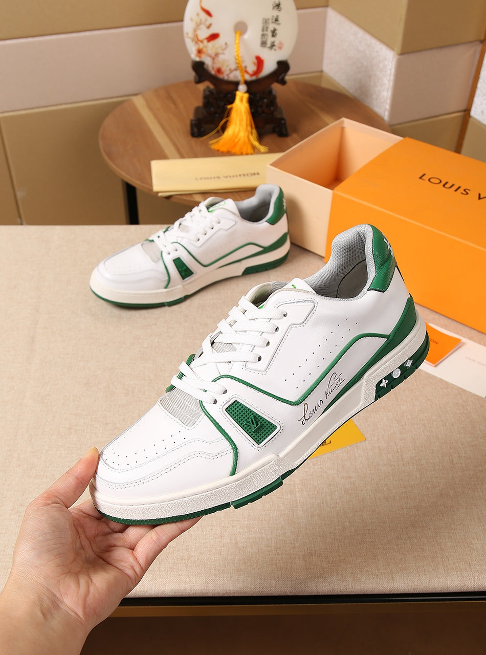 GLM - LUV Traners Vert Green Sneaker