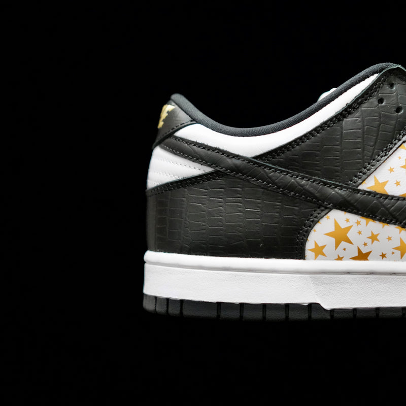 GLM - SUP x DUNK black and white gold
