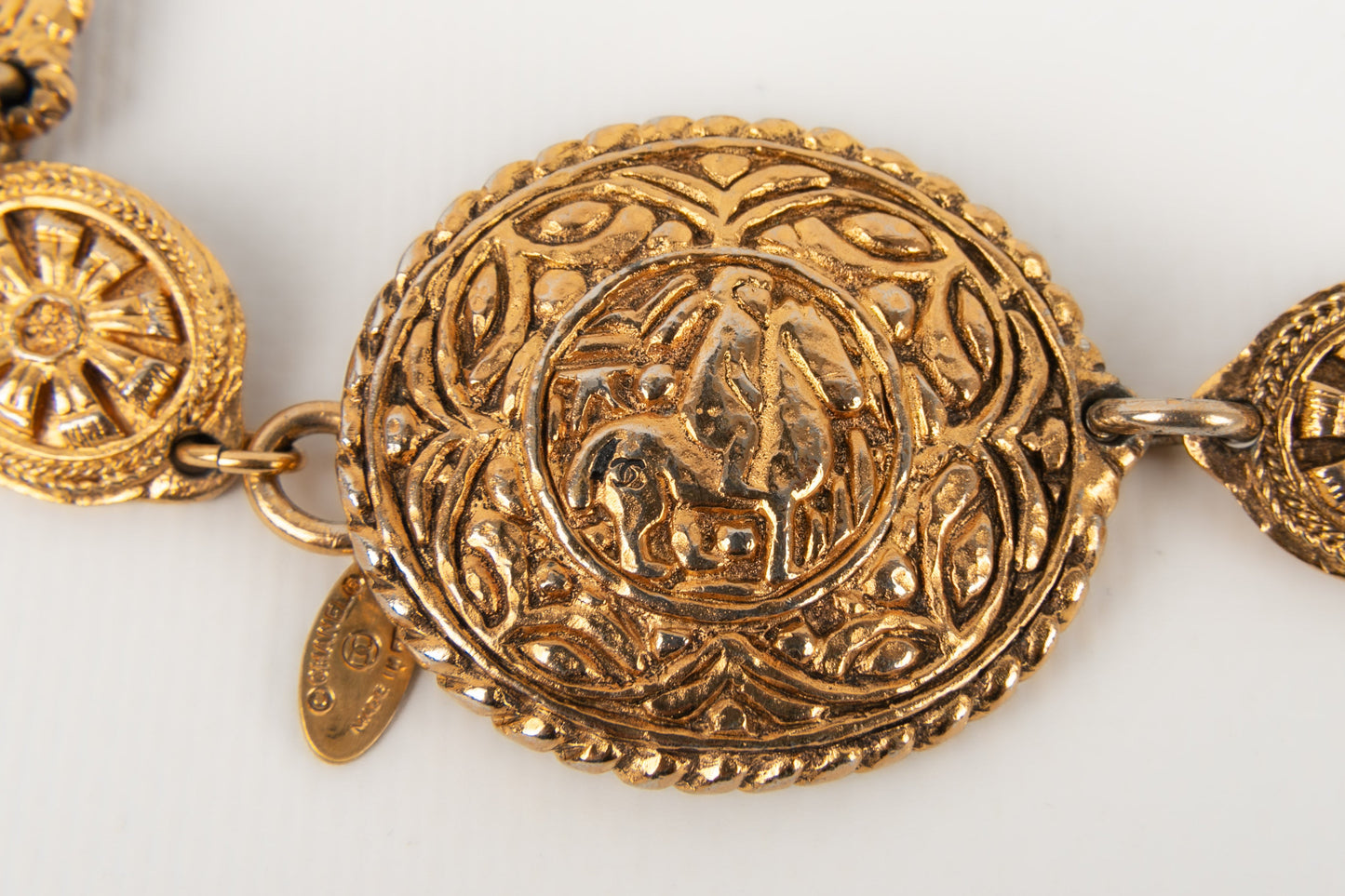 Collier dorÃƒÆ’Ã‚Â© Chanel 1980s