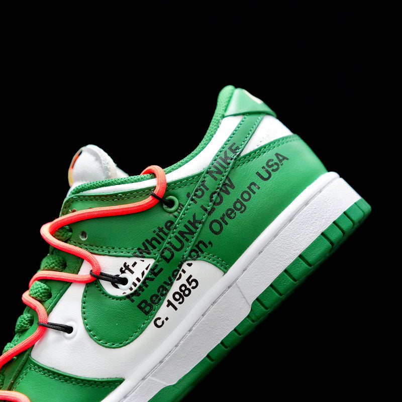 GLM - OW x Dunk Low White Green