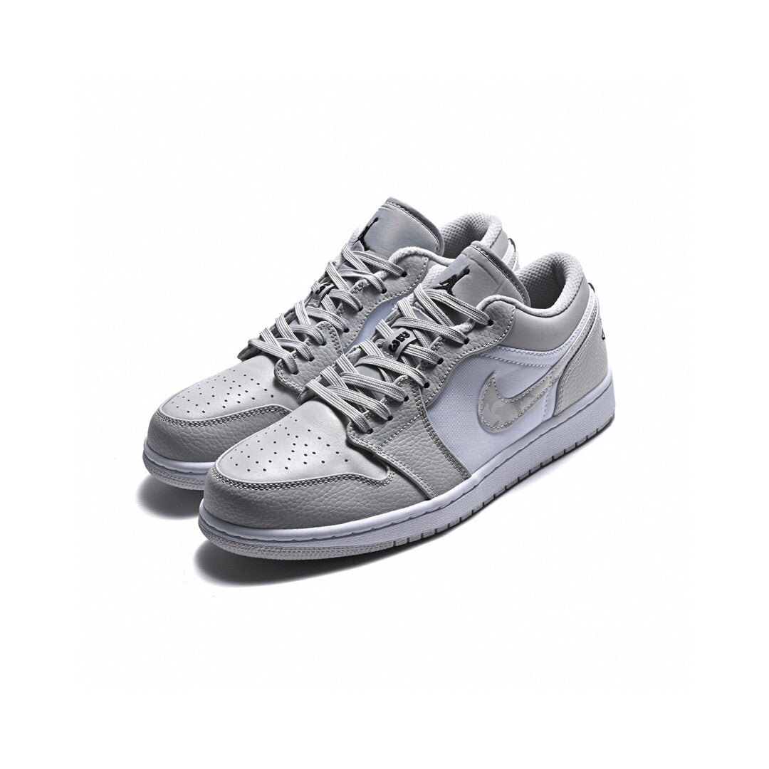 GLM - AJ1 low grey and white caGLMuflage