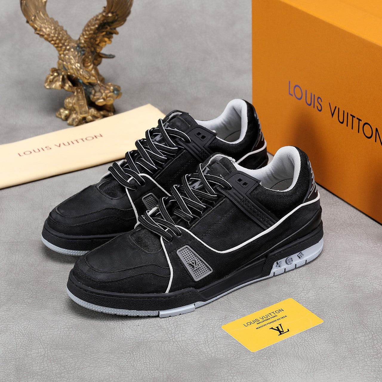 GLM - LUV Traners Vert Black Sneaker