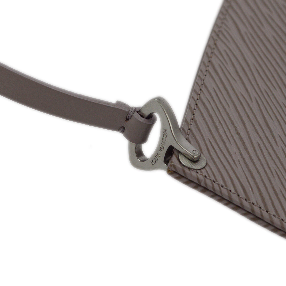 Louis Vuitton Purple Epi Pochette Demi-lune Handbag M5262B