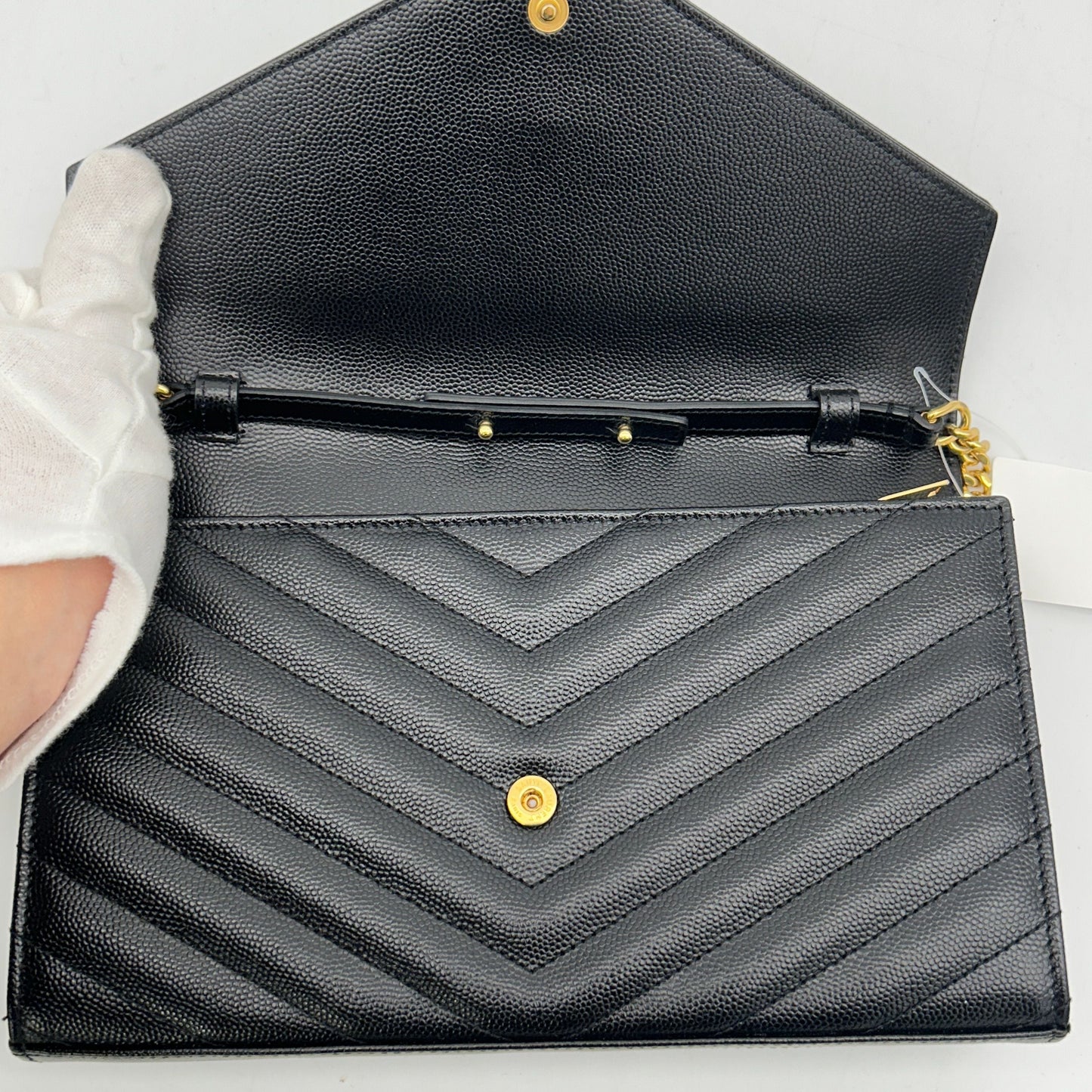 YVES SAINT LAURENT Envelope Wallet on Chain 2120700051817