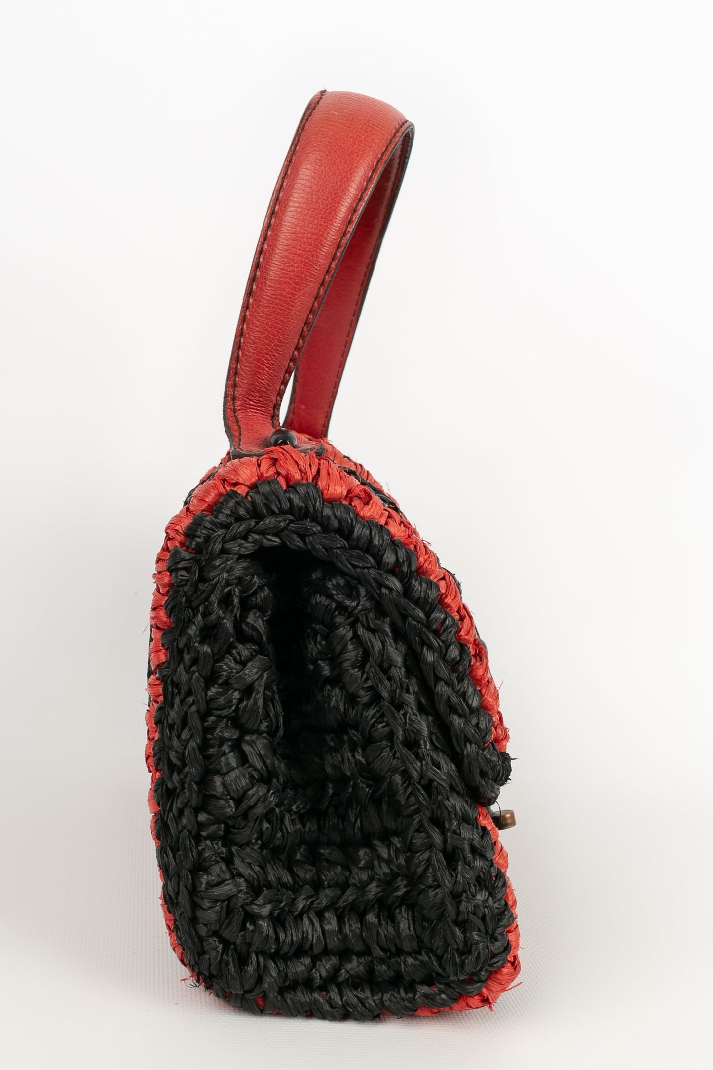 Sac en raphia Carel