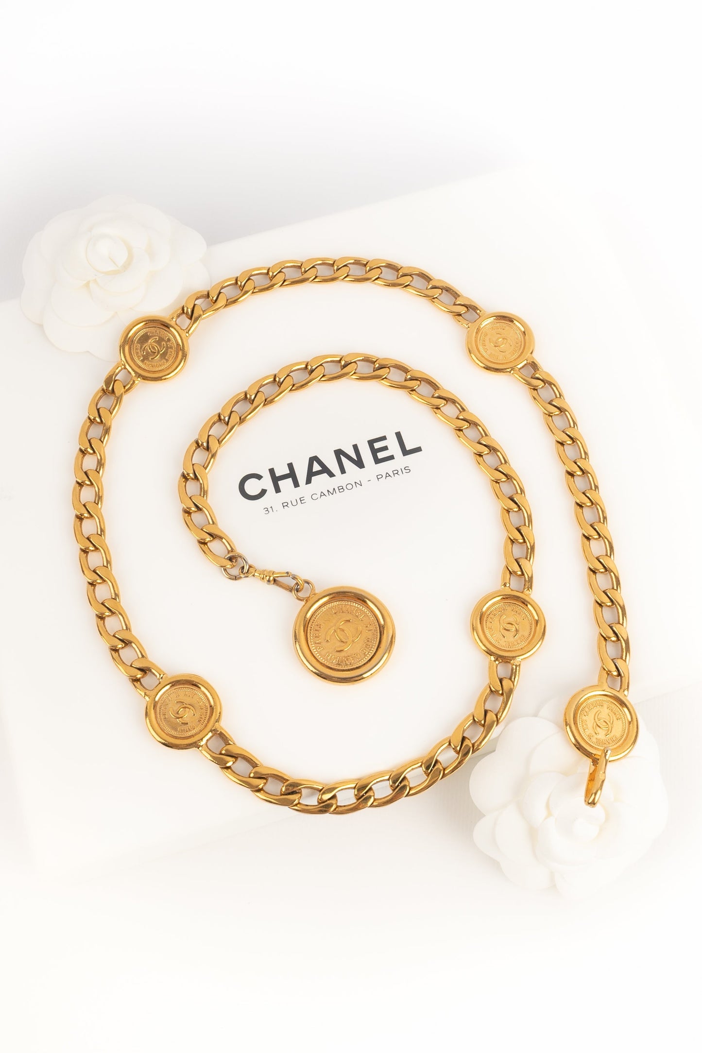 Ceinture Chanel 1980's