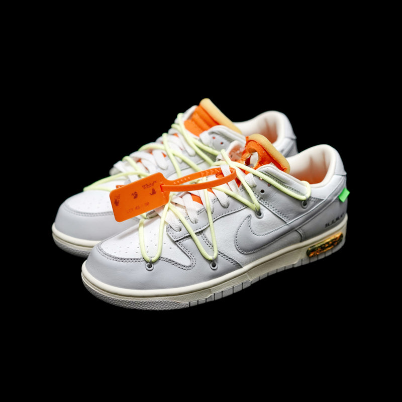 GLM - OW x Dunk (NO.43) green shoelace orange buckle