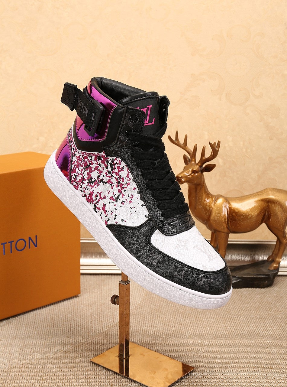 GLM - LUV Rivoli High Pink Sneaker