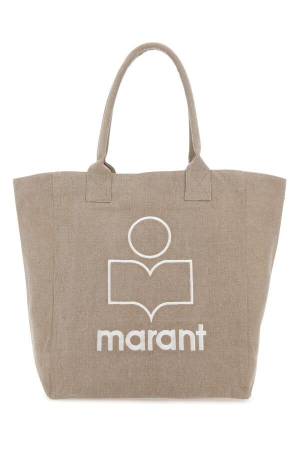 Isabel Marant Woman Cappuccino Cotton Yenky Shopping Bag