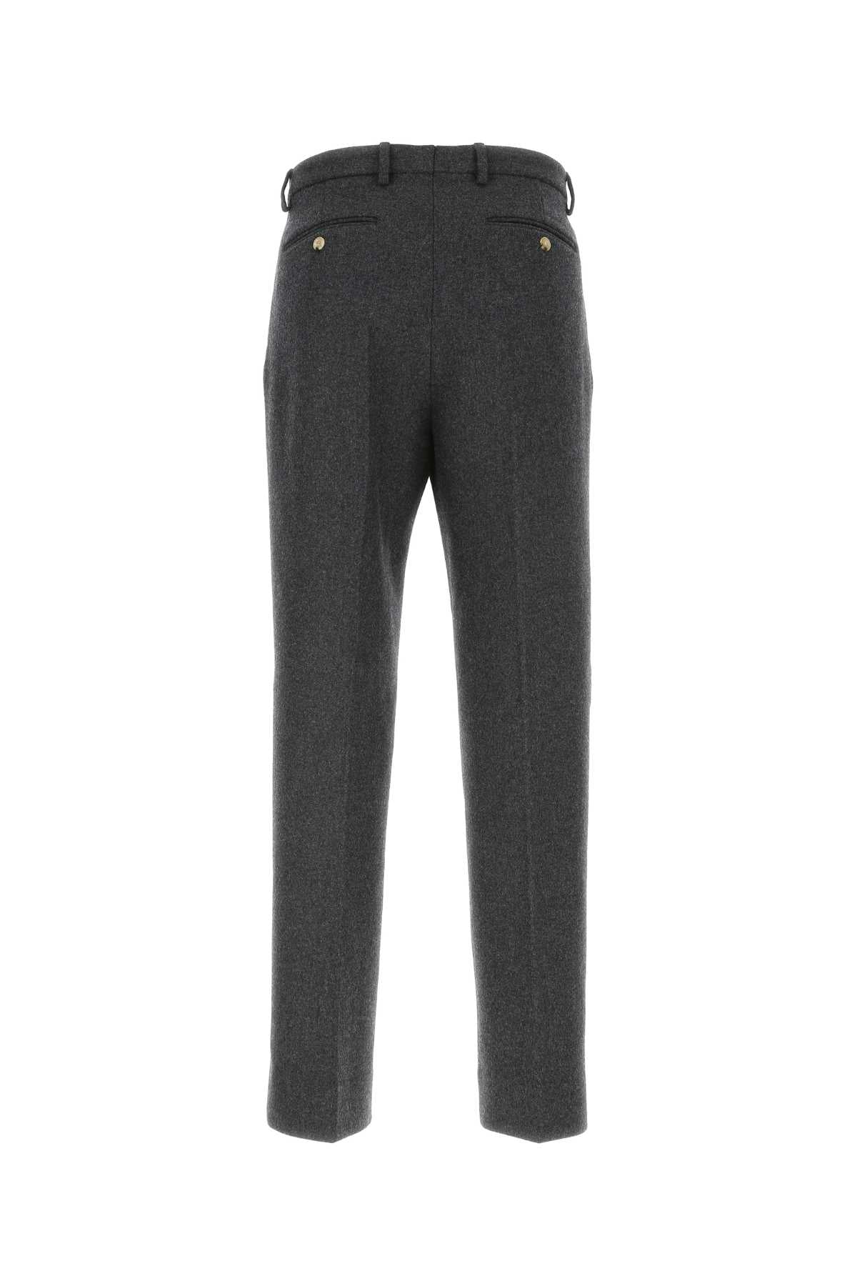 GUCCI Wool Blend Pants for Men - 23S Collection