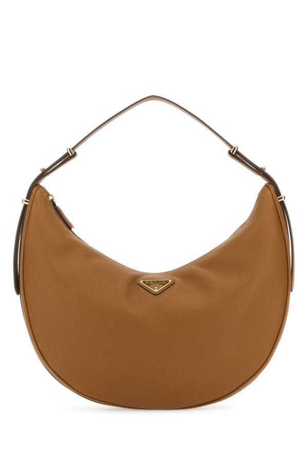 Prada Woman Caramel Leather Big ArquÃƒÆ’Ã‚Â£Ãƒâ€šÃ‚Â¨ Handbag